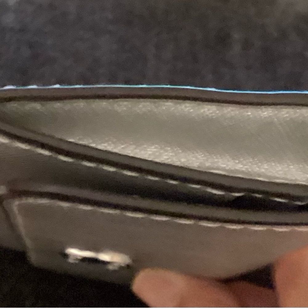 Michael Kors Metallic Silver Clutch - Picture 6 of 7